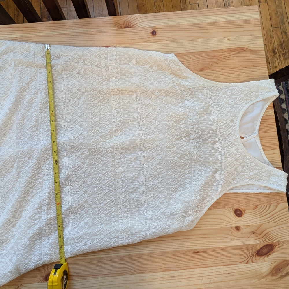 Sleeveless Lace Dress - Picture 7 of 8